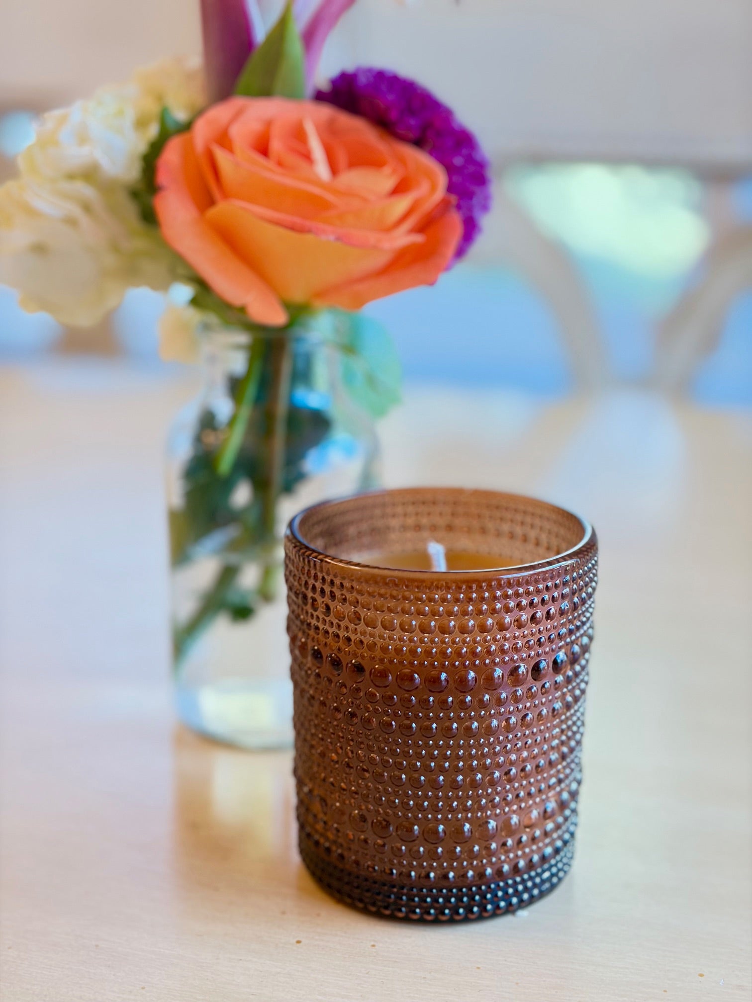 Glass Jar Beeswax Candle