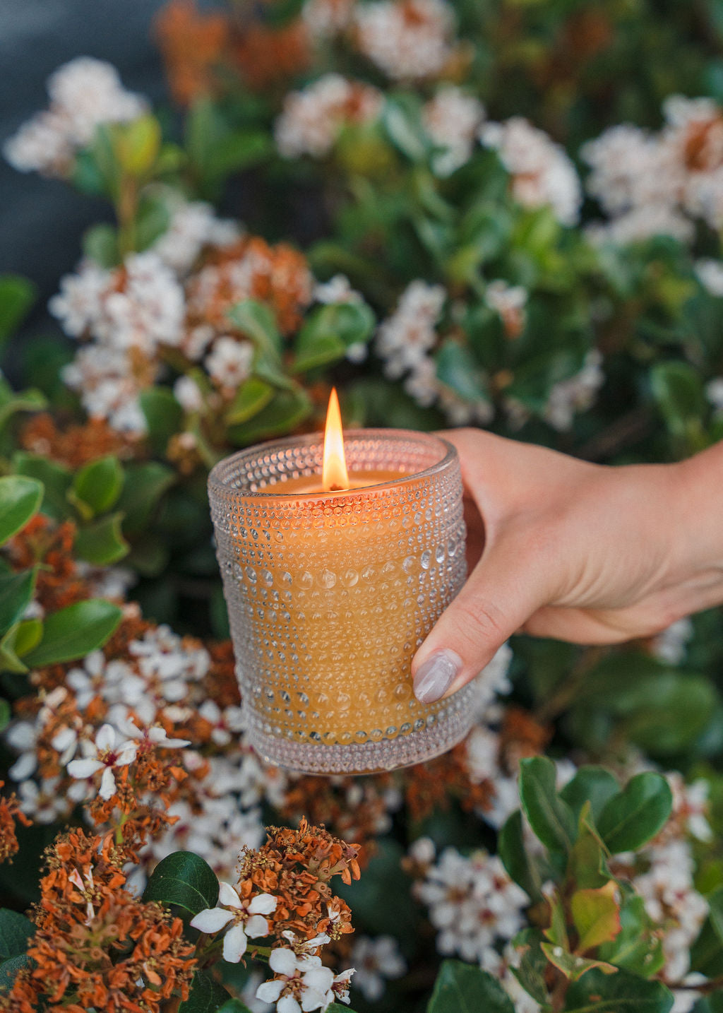 Glass Jar Beeswax Candle